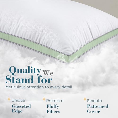 viewstar Pillows Queen Size Set of 2, Firm Support - Image 5