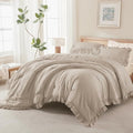 Andency Oversized King Ruffle Comforter Set by Andency
