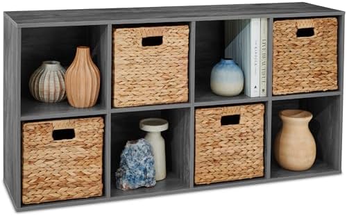 Best Choice Products 8-Cube Storage Organizer, 11in Shelf Opening, Display Shelf by BestChoiceProducts