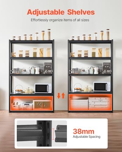 VEVOR Storage Shelves, 3000 lbs, 5 Tier Garage Storage Shelving - Image 5