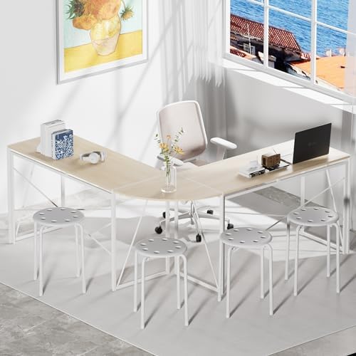 VECELO 6-Piece Stacking Stools for Classroom - Image 2