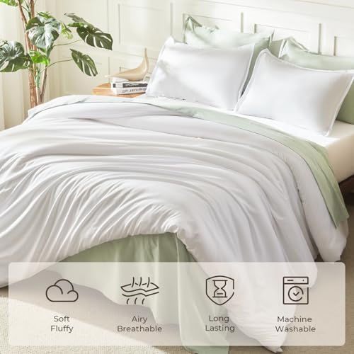 Litanika Twin/Twin XL Comforter Set White - Image 3
