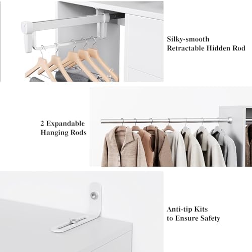 39.4"-118" Extra Wide Closet System - Image 6