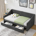 Upholstered Twin Size Daybed by Unknown