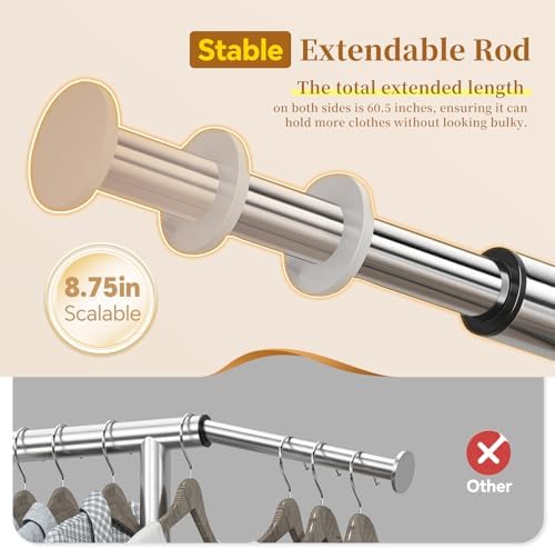 Simple Trending Heavy Duty Clothes Rack, Garment Rack - Image 6