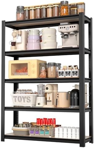 WORKPRO 5-Tier Black Shelving by WORKPRO