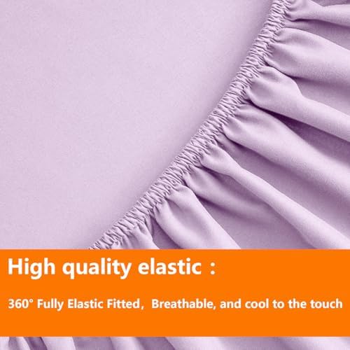TAIMIT Light Purple Queen Size Comforter Set - Image 6