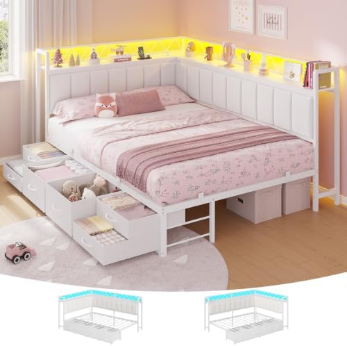 Brinlawb Full Corner Bed Frame by Brinlawb