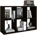 6 Cube Storage Organizer Shelf, Chocolate Color 13in by CTESNE