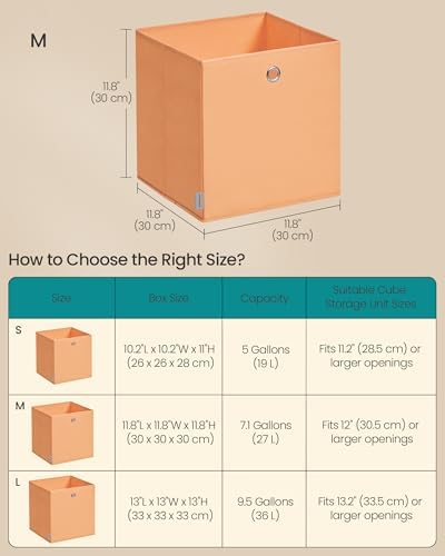 SONGMICS Storage Cubes - Image 4