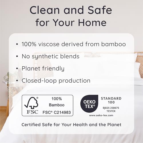 Bambaw Cooling Sheets King Size Set 4pcs – 100% Viscose Derived from Bamboo - Image 6