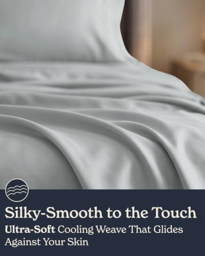 Beckham Hotel Collection Cal King 4pc Cooling Sheet Set - Image 3