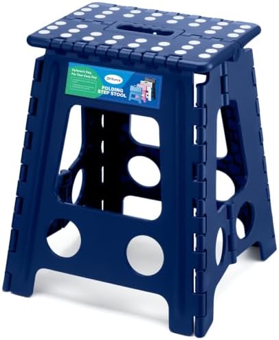 Dyforce Folding Step Stool 16 Inch, 400lbs Foldable Step Stool by DyforceHomeDecorCOLTD