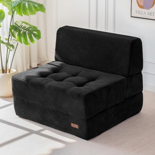 MAXYOYO Folding Sofa Bed, 8-Inch Fold-Out Chair Bed by MAXYOYO