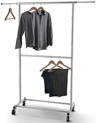 Simple Trending Clothing Garment Rack, Extensible Clothes Rack by SimpleTrending