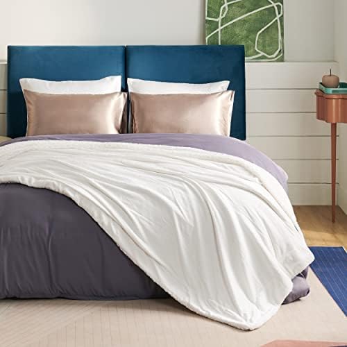 Bedsure GentleSoft Sherpa Fleece Blankets King Size - Image 3