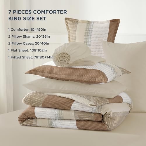 Andency King Size Comforter Set, 7 Pieces - Image 7