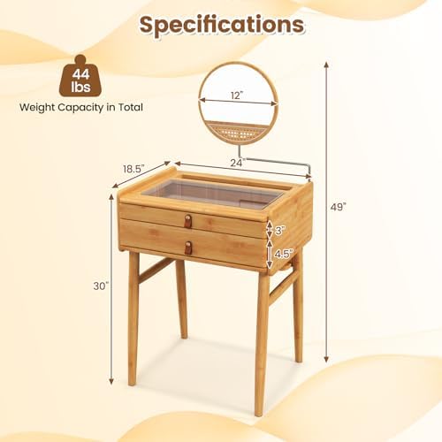 CHARMAID Makeup Vanity Table - Image 5