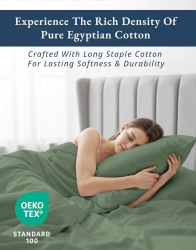 Lane Linen King Size Bed Sheets Sateen Weave - Image 4