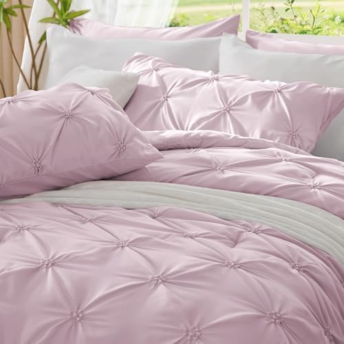 BEDELITE King Comforter Set Light purple, Fluffy & Soft Comforter - Image 6