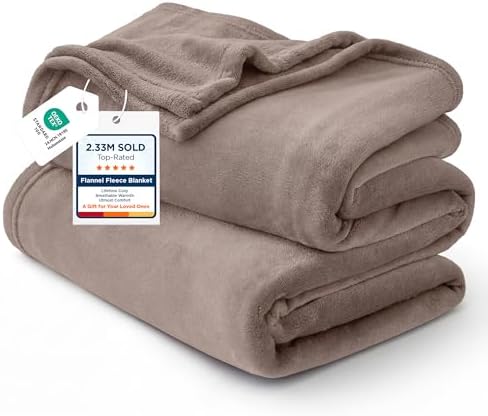 Bedsure GentleSoft Fleece Throw Blanket by BEDSURE