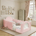 Twin Size Castle Style Kids Floor Bed Frame by Unknown