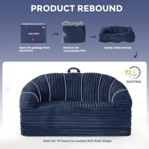 MAXYOYO Folding Sofa Bed Chair, Sleeper Chair - Image 7