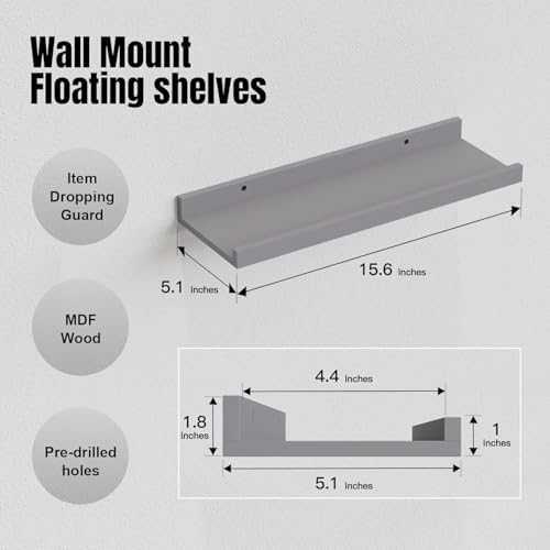 RICHER HOUSE 3-Set Floating Shelves - Image 3