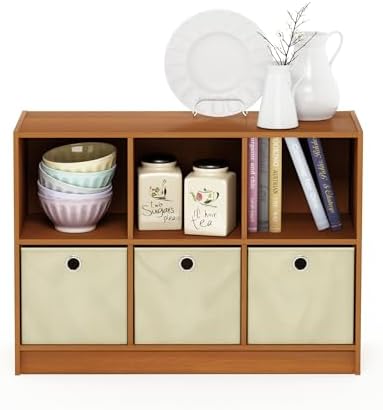 Furinno Basic 6-Cube Book Shelf - Image 5
