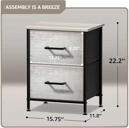 Sorbus Nightstand for Bedroom - Image 3