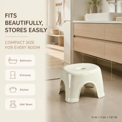 Plastic Step Stool, Heavy Duty Foot Stool - Image 4