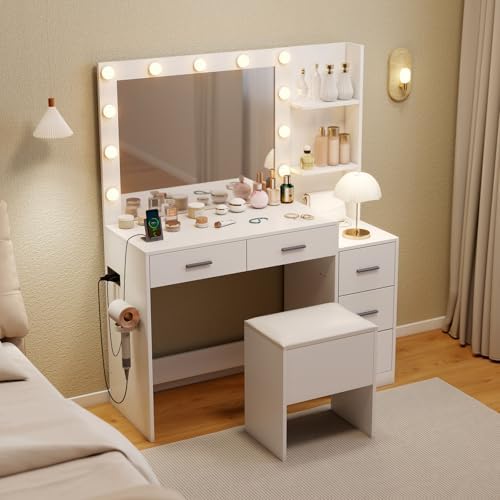 CHARMAID Large Vanity Desk - Image 2