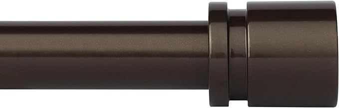 Byondeth Curtain Rods for Windows 16 to 88 Inches Adjustable Length 1 Inch by Byondeth