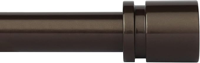 Byondeth Curtain Rods for Windows 16 to 170 Inches Adjustable Length 1 Inch by Byondeth
