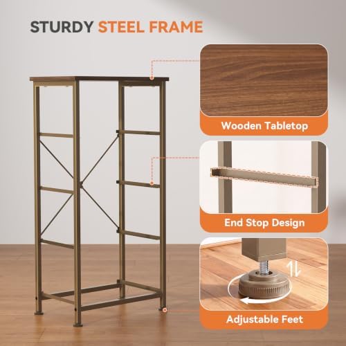 Sweetcrispy Dresser for Bedroom, 4 Drawer Storage Cabinet, Tall Nightstand - Image 5