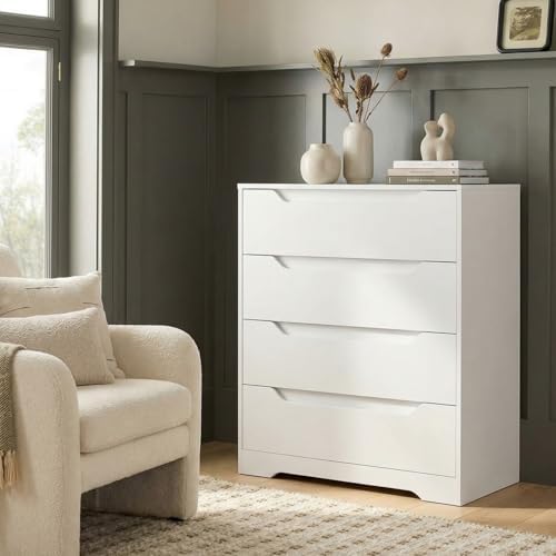 HOSTACK Modern 4 Drawers Dresser - Image 2