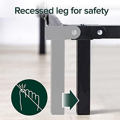 Zinus Michelle Compack 9-Leg Support Bed Frame, - Image 6