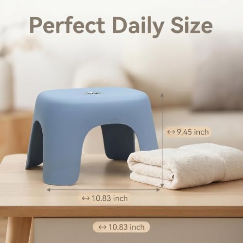 Plastic Bath Step Stool, ABS Shower Stool - Image 4