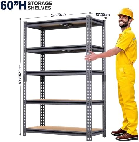 Garage Shelving Units, Storage Shelves Heavy Duty - Image 3