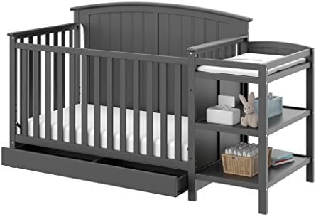Storkcraft Steveston 5-in-1 Convertible Crib & Changer by Storkcraft