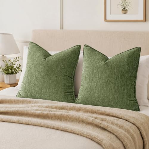 MIULEE Chenille Couch Pillow Covers - Image 5