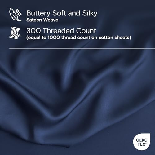 DOZ Sheet Set, 100% Viscose derived from Bamboo, Organically Grown, Buttery Soft - Image 3