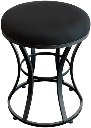 Vanity Chair, Small Velvet Vanity Stool & Ottoman Bench by ELLENSAMQI