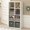 Furinno Cubicle Record Player Stand, 8-Cube Vinyl Record Storage by Furinno-FitsYourSpaceFitsYourBudget