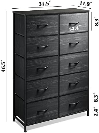 WLIVE Tall Dresser for Bedroom - Image 3