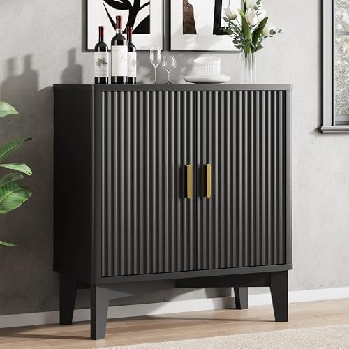 Xixini Fluted Sideboard Buffet Cabinet by Xixini