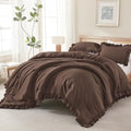Andency Brown Comforter Set Full Size by Andency