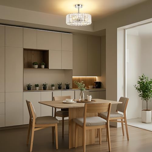 FRIDEKO HOME Crystal Chandelier Ceiling Light - Image 3