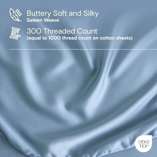 DOZ Sheet Set, 100% Viscose derived from Bamboo, Organically Grown, Buttery Soft - Image 3