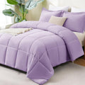 CozyLux King Size Comforter Set, 3-Piece Box-Stitched by CozyLux